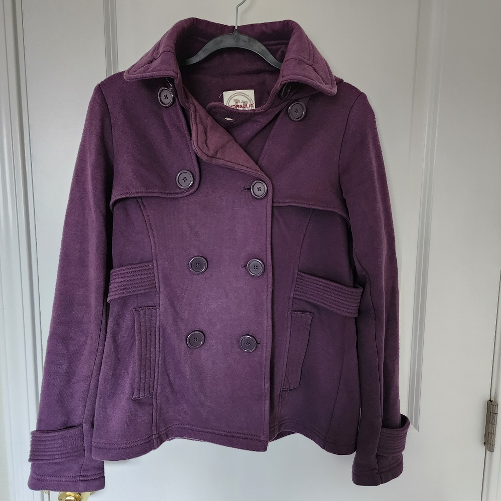 Hydraulic The Blue Jeans Standard Purple Coat Jacket